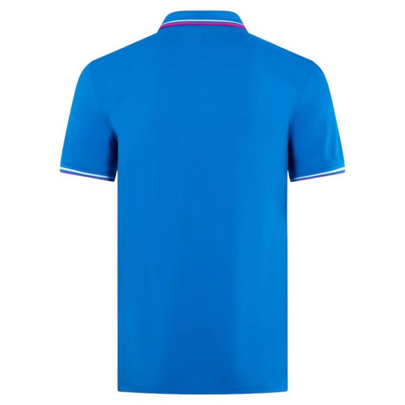 G/FORE Contrast Dual Lines Banded Sleeve Tech Pique Golf Polo New with Tags! - Picture 3 of 12